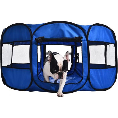  AmazonBasics Portable Soft Pet Dog Travel Playpen