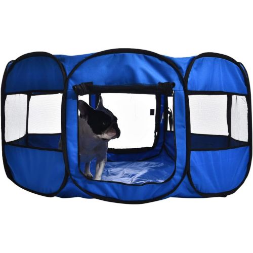  AmazonBasics Portable Soft Pet Dog Travel Playpen