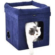 AmazonBasics Collapsible Cat House with Bed