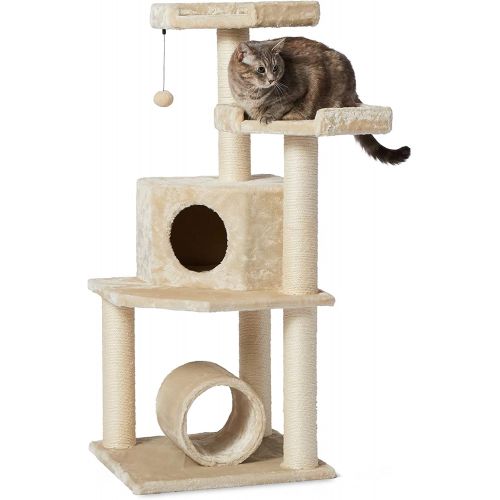  AmazonBasics Cat Tree with Platform, Scratching Posts, X-Large Size