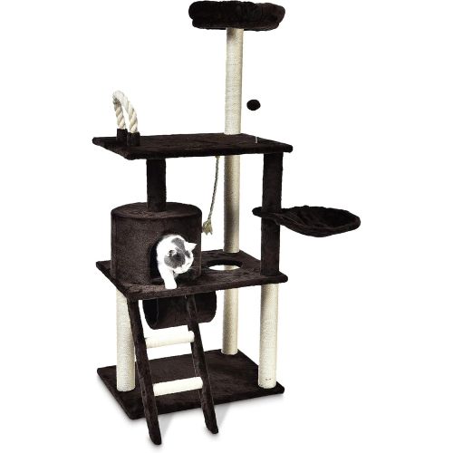  AmazonBasics Multi-Level Cat Tree with Scratching Posts