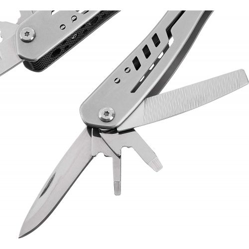  AmazonBasics 10-in-1 Electricians Stripping Multi-Tool with Nylon Sheath