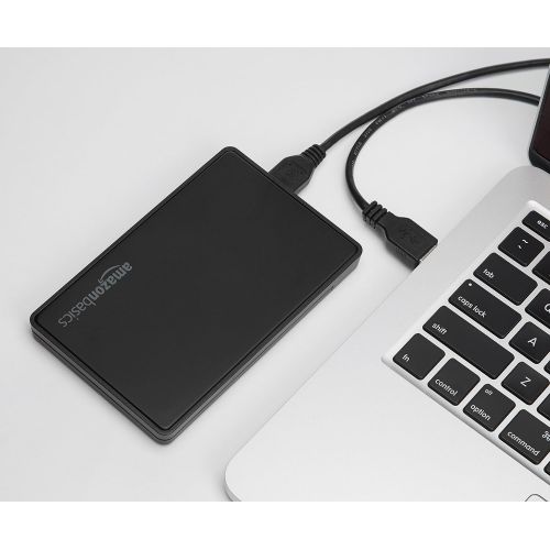  AmazonBasics 3.5-inches SATA Hard Drive Enclosure - USB 3.0, 5-Pack