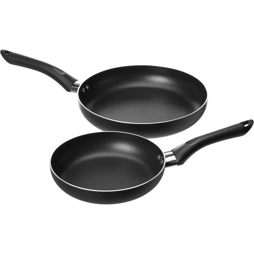  AmazonBasics 3-Piece Non-Stick Fry Pan Set, 8 Inch, 10 Inch, and 12 Inch