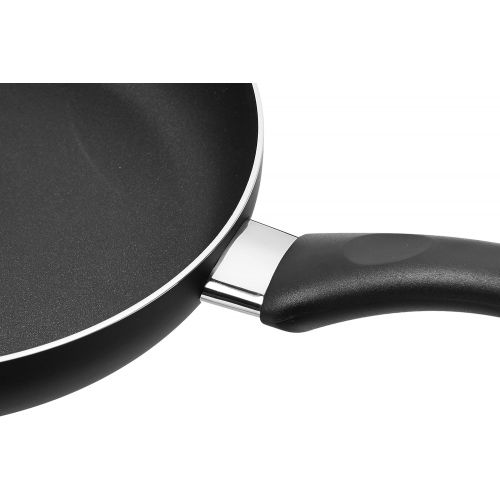 AmazonBasics 3-Piece Non-Stick Fry Pan Set, 8 Inch, 10 Inch, and 12 Inch