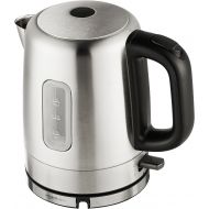 [아마존베스트]AmazonBasics Stainless Steel Portable Fast, Electric Hot Water Kettle for Tea and Coffee, 1 Liter, Silver