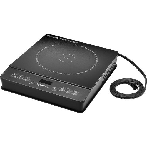  [아마존베스트]AmazonBasics 1800W Portable Induction Cooktop Burner