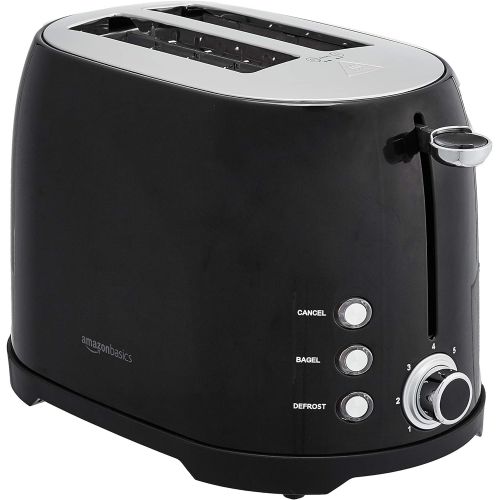  [아마존베스트]AmazonBasics 2-Slot Toaster, Black