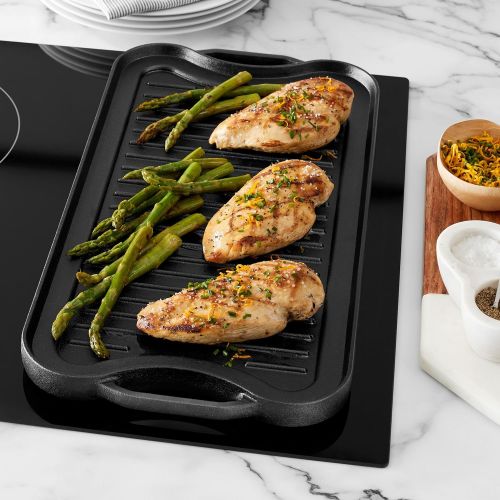  Amazon Basics Pre-Seasoned Cast Iron Reversible Grill/Griddle