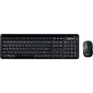 [아마존베스트]AmazonBasics Wireless Computer Keyboard and Mouse Combo - Quiet and Compact - US Layout (QWERTY)