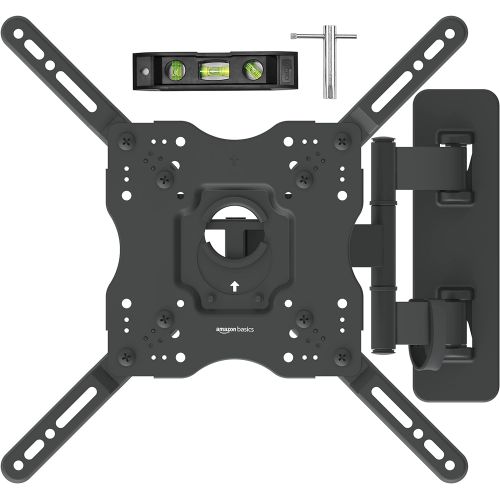  [아마존베스트]Amazon Basics Heavy-Duty, Full Motion Articulating TV Wall Mount for 22-inch to 55-inch LED, LCD, Flat Screen TVs