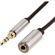 Amazon Basics 3.5mm Male to Female Stereo Audio Extension Adapter Cable - 12 Feet