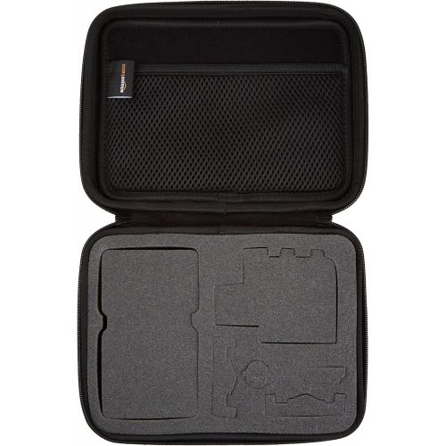  [아마존베스트]AmazonBasics Small Carrying Case for GoPro And Accessories - 9 x 7 x 2.5 Inches, Black