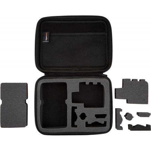  [아마존베스트]AmazonBasics Small Carrying Case for GoPro And Accessories - 9 x 7 x 2.5 Inches, Black