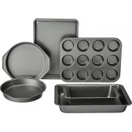 [아마존베스트]Amazon Basics 6-Piece Nonstick Oven Bakeware Baking Set