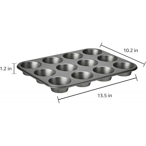  [아마존베스트]Amazon Basics 6-Piece Nonstick Oven Bakeware Baking Set