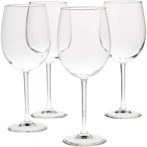  [아마존베스트]Amazon Basics All-Purpose Wine Glasses, 19-Ounce, Set of 4