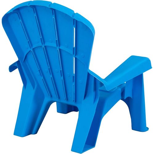  [아마존베스트]Amazon Basics Indoor and Outdoor Plastic Toddler Chairs - 4 Pack, Multicolor