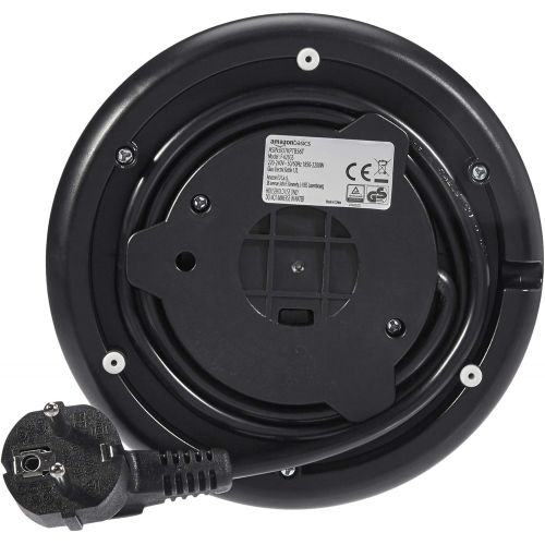  [아마존베스트]AmazonBasics - Electric glass kettle, 1.7 L, 2200 W.