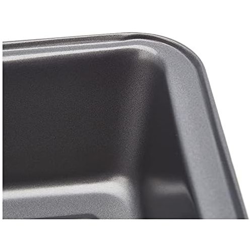  [아마존베스트]AmazonBasics - Bread baking pan, non-stick coated, carbon steel, 23.5 x 12.7 cm, 2-pack