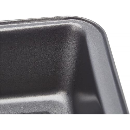  [아마존베스트]AmazonBasics - Bread baking pan, non-stick coated, carbon steel, 23.5 x 12.7 cm, 2-pack