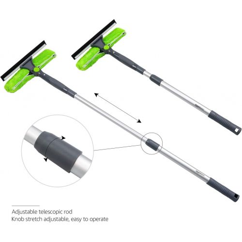  [아마존베스트]AmazonBasics Extendable Window Squeegee with Rotating Head