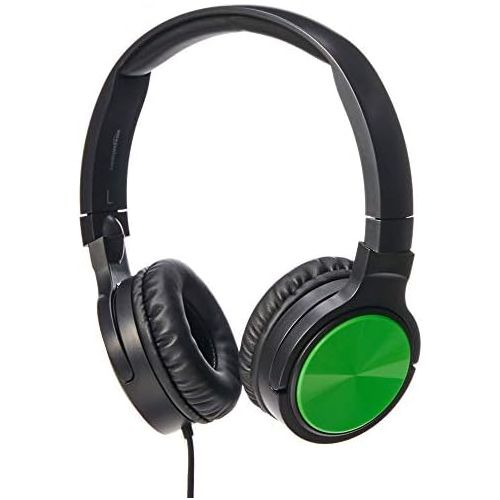  [아마존베스트]Amazon Basics Lightweight Over Ear Headphones - Green