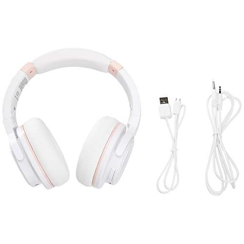  [아마존베스트]AmazonBasics Wireless Over-Ear Headset with Bluetooth, Micro USB and 3.5 mm Audio Cable, Black