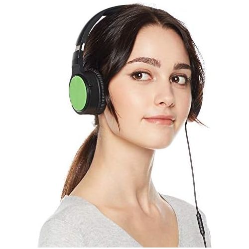  [아마존베스트]Amazon Basics Lightweight Over Ear Headphones - Green