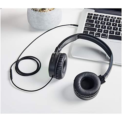  [아마존베스트]Amazon Basics Lightweight Over Ear Headphones - Green