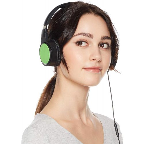  [아마존베스트]Amazon Basics Lightweight Over Ear Headphones - Green