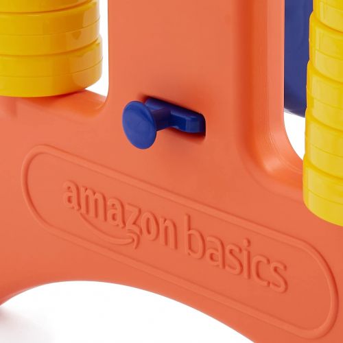  Amazon Basics Junior BPA-free 4-to-Score Giant Game Set with Carry Bag