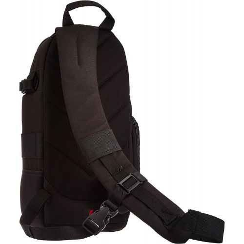 Amazon Basics Camera Sling Bag - 8 x 6 x 15 Inches, Black & 60-Inch Lightweight Tripod with Bag