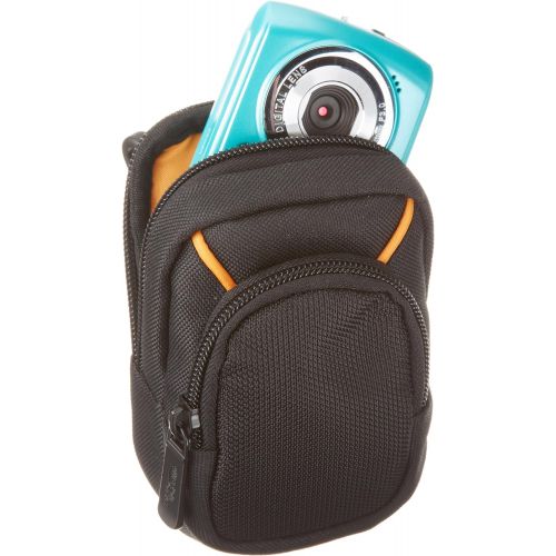  Amazon Basics Medium Point and Shoot Camera Case - 5 x 3 x 2 Inches, Black