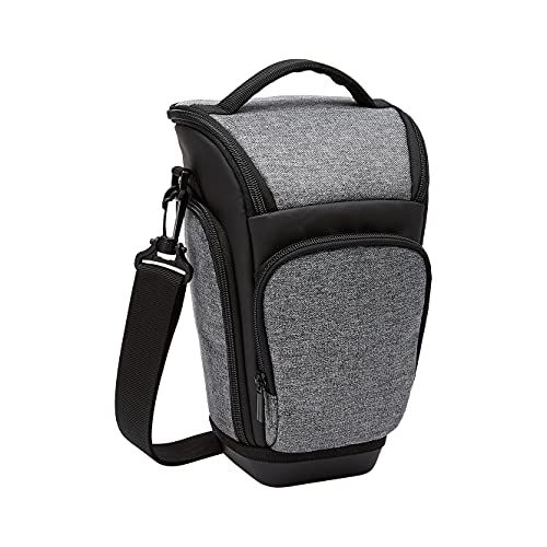  Amazon Basics Holster DSLR Camera Case, 7 x 11 x 6 Inches (Gray and Black)