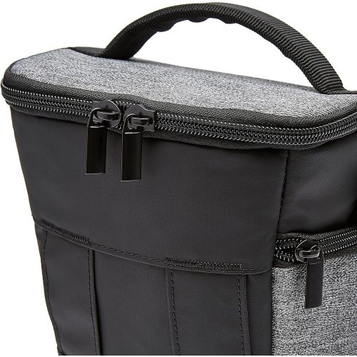  Amazon Basics Holster DSLR Camera Case, 7 x 11 x 6 Inches (Gray and Black)