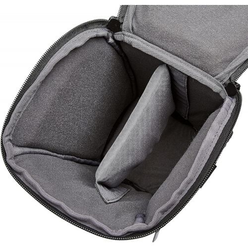  Amazon Basics Holster DSLR Camera Case, 7 x 11 x 6 Inches (Gray and Black)