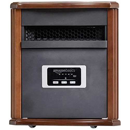  Amazon Basics Portable Eco-Smart Space Heater - Wood