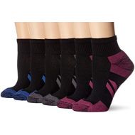 Amazon Essentials Womens 6-Pack Peformance Cotton Cushioned Athletic Ankle Socks