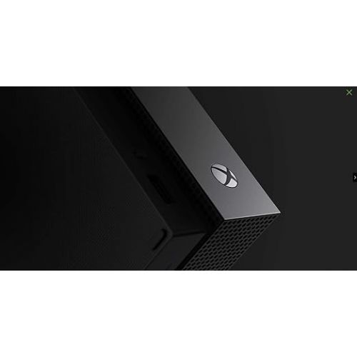  Microsoft Xbox One X 1TB Console with Wireless Controller: Enhanced, HDR, Native 4K, Ultra HD (2017 Model) (Renewed)