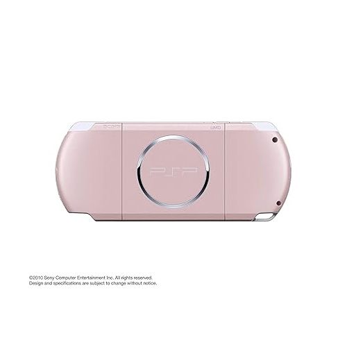  Sony Playstation Portable PSP 3000 Series Handheld Gaming Console System (Pink) (Renewed)