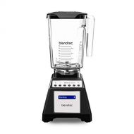 Amazon Renewed Blendtec Total Classic Original Blender - WildSide+ Jar (90 oz) - Professional-Grade Power - 6 Pre-programmed Cycles - 10-speeds - Black (Renewed)