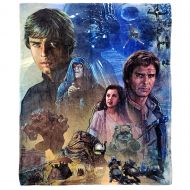 Amazon Renewed Star Wars Disneys Return of The Jedi Silk Touch Throw Blanket, 50 x 60, Multi Color (Renewed)