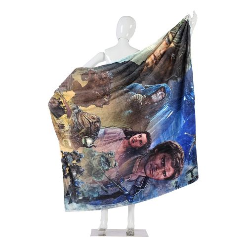  Amazon Renewed Star Wars Disneys Return of The Jedi Silk Touch Throw Blanket, 50 x 60, Multi Color (Renewed)