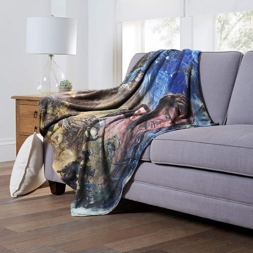  Amazon Renewed Star Wars Disneys Return of The Jedi Silk Touch Throw Blanket, 50 x 60, Multi Color (Renewed)