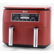 Ninja DZ201 Foodi 6-in-1 2-Basket Air Fryer with DualZone Technology, 8-Quart Capacity, and a Dark Grey Stainless Finish (Renewed) (Ninja DZ201 Cinnamon)