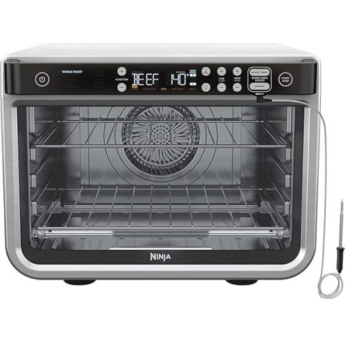  Ninja DT2550 Foodi 10-in-1 Smart XL Air Fry Oven (Renewed) Bundle with 3 YR CPS Enhanced Protection Pack