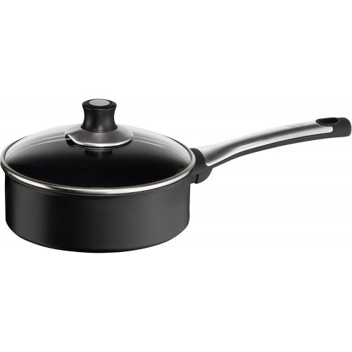 테팔 Amazon Renewed Tefal Talent Pro E44032 Schmorpfanne, 24 cm, induktionsgeeignet, antihaftversiegelt, schwarz