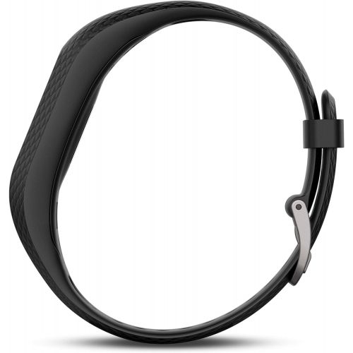 가민 Garmin vivosmart 3 Fitness-Tracker - verstecktes gestik- & tapaktiviertes OLED-Touchdisplay, Herzfrequenzmessung am Handgelenk (Zertifiziert und Generalueberholt)