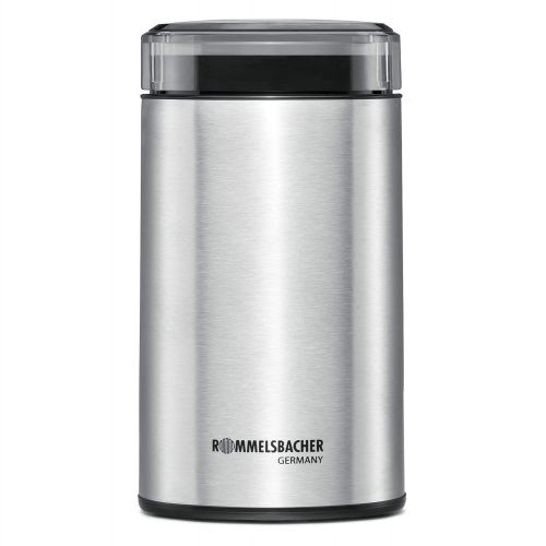  Amazon Renewed ROMMELSBACHER EKM 100 elektrische Kaffeemuehle mit Schlagmesser aus Edelstahl (200 W, 70g Fuellmenge, auch fuer Gewuerze) Edelstahl, silber (Generalueberholt)